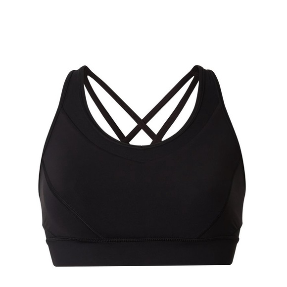 Lululemon Black Strap It Like It’s Hot Sports Bra - Size 4 - Picture 7 of 7
